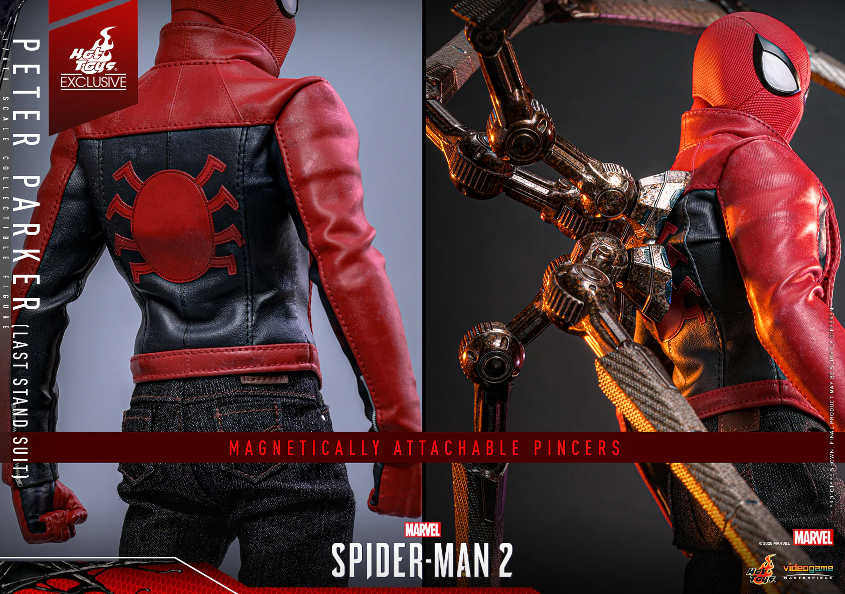 VGM71 - Marvel's Spider-Man 2 - 1/6th scale Peter Parker (Last Stand Suit) Collectible Figure [Hot Toys Exclusive] - Image 11