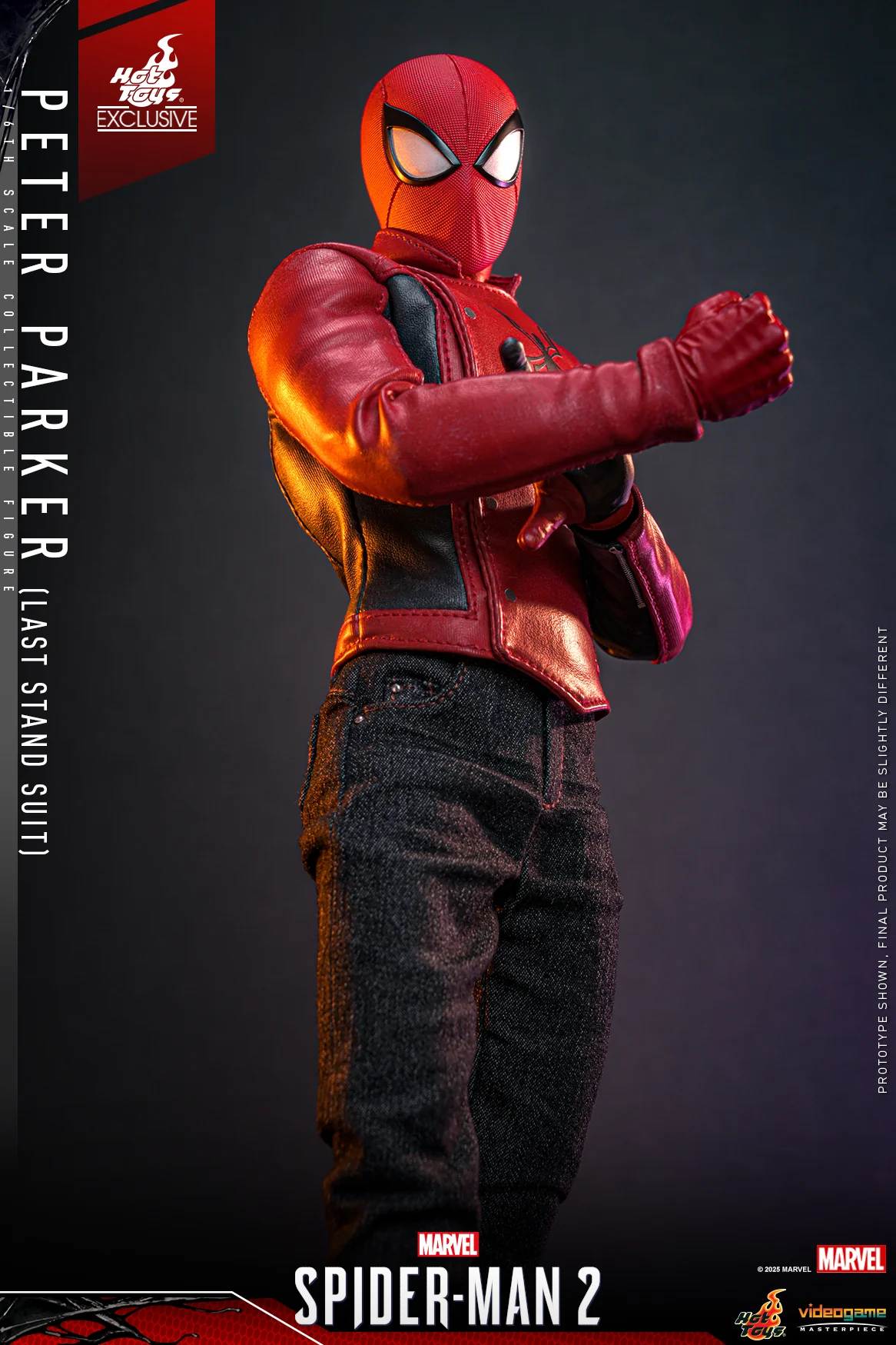 VGM71 - Marvel's Spider-Man 2 - 1/6th scale Peter Parker (Last Stand Suit) Collectible Figure [Hot Toys Exclusive] - Image 4