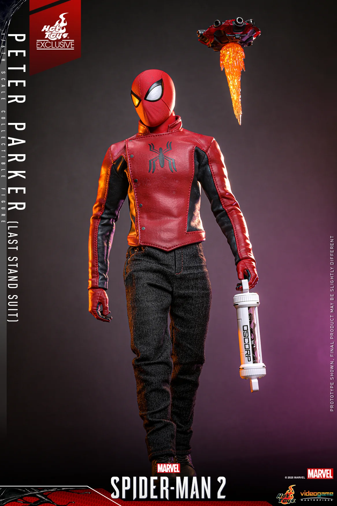 VGM71 - Marvel's Spider-Man 2 - 1/6th scale Peter Parker (Last Stand Suit) Collectible Figure [Hot Toys Exclusive] - Image 5