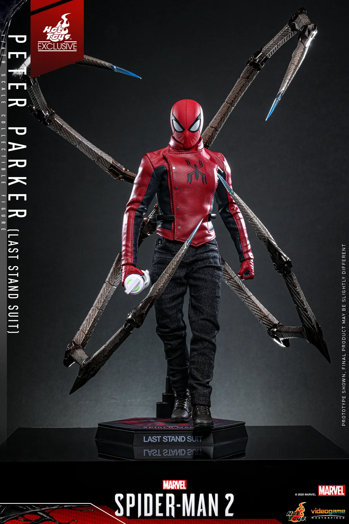VGM71 - Marvel's Spider-Man 2 - 1/6th scale Peter Parker (Last Stand Suit) Collectible Figure [Hot Toys Exclusive] - Image 7