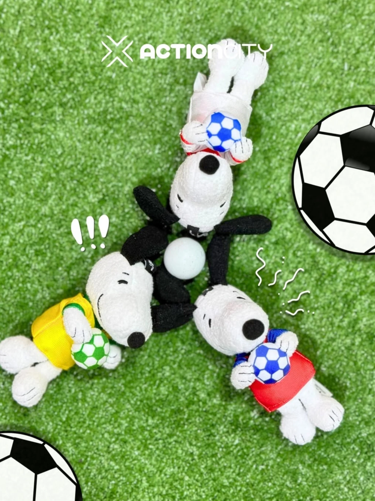 VIPO x Peanuts Football Plush Keychain Blind Box - Image 2
