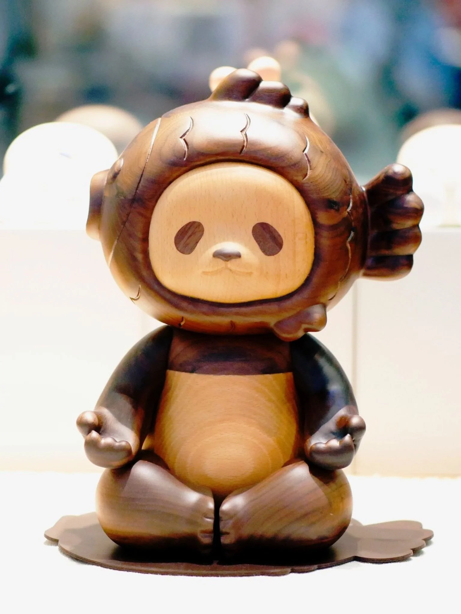 Wooden Buddha PanPan - Image 2