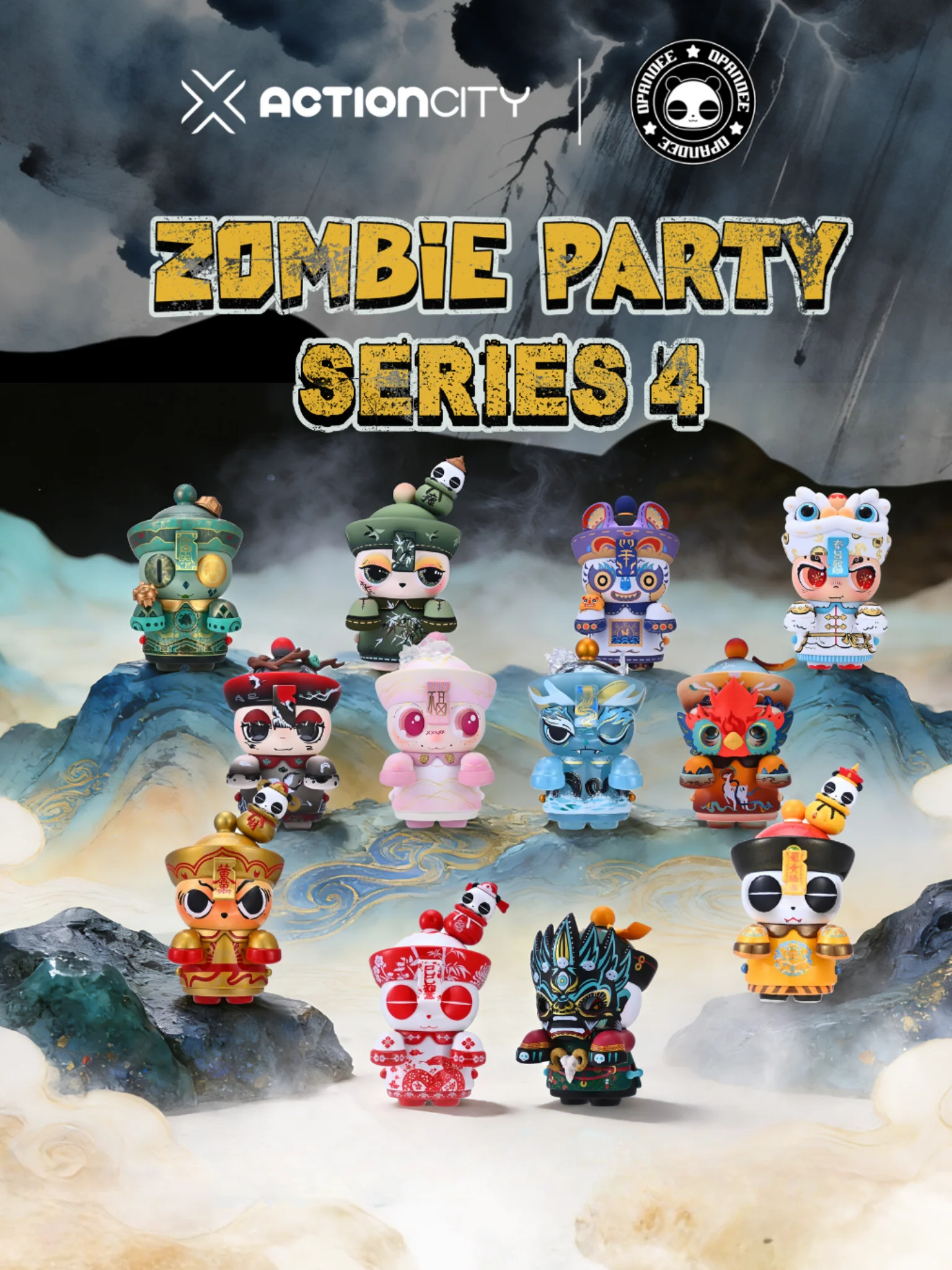 Opandee Zombie Party Series 4 (Series A)