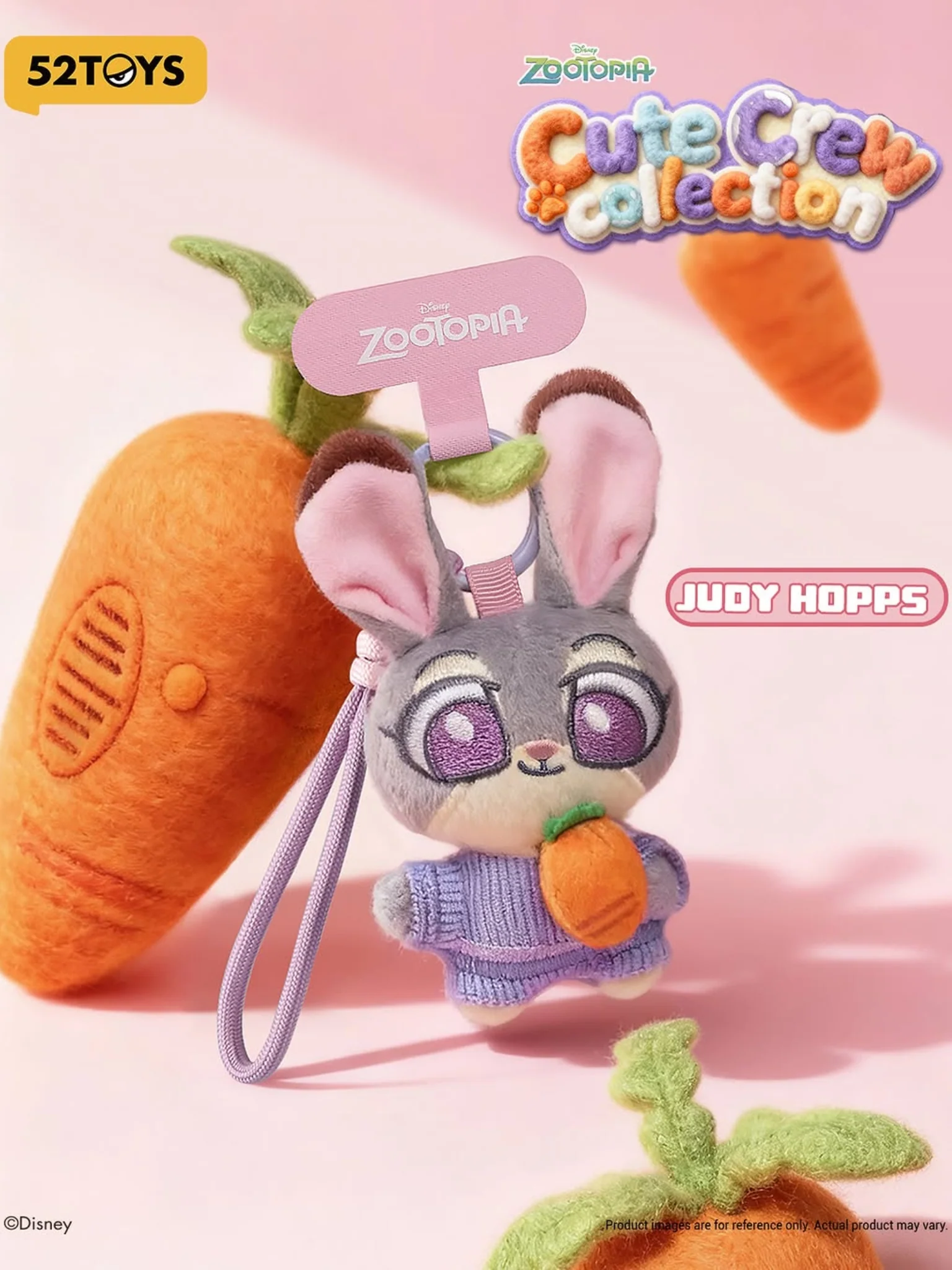 Zootopia Cute Crew Collection Plush Phone Strap Blind Box - Image 2