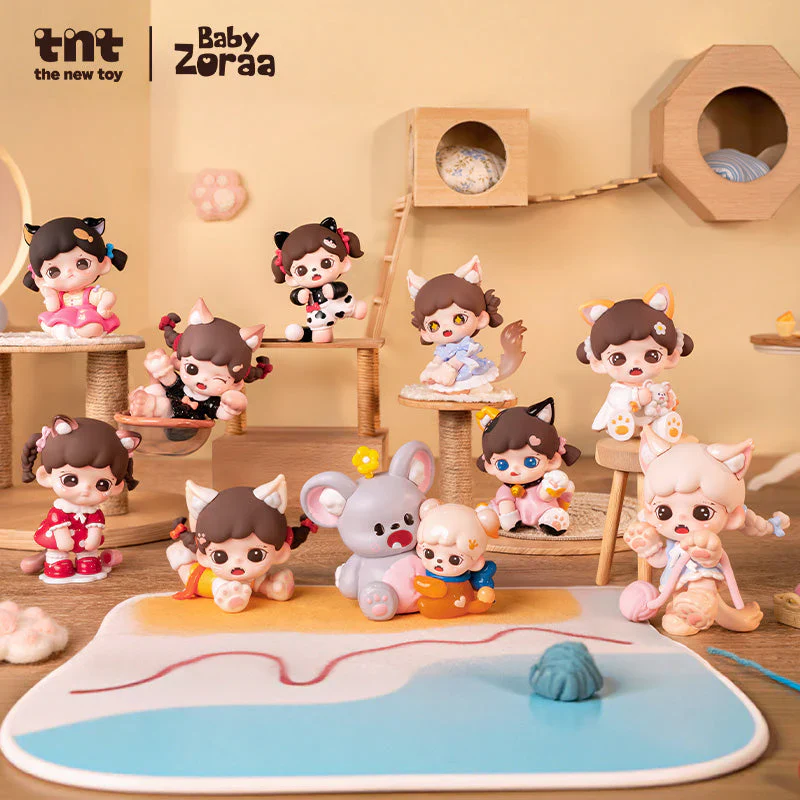 Zoraa Meow Cat Face Mini Series Figures - Image 2